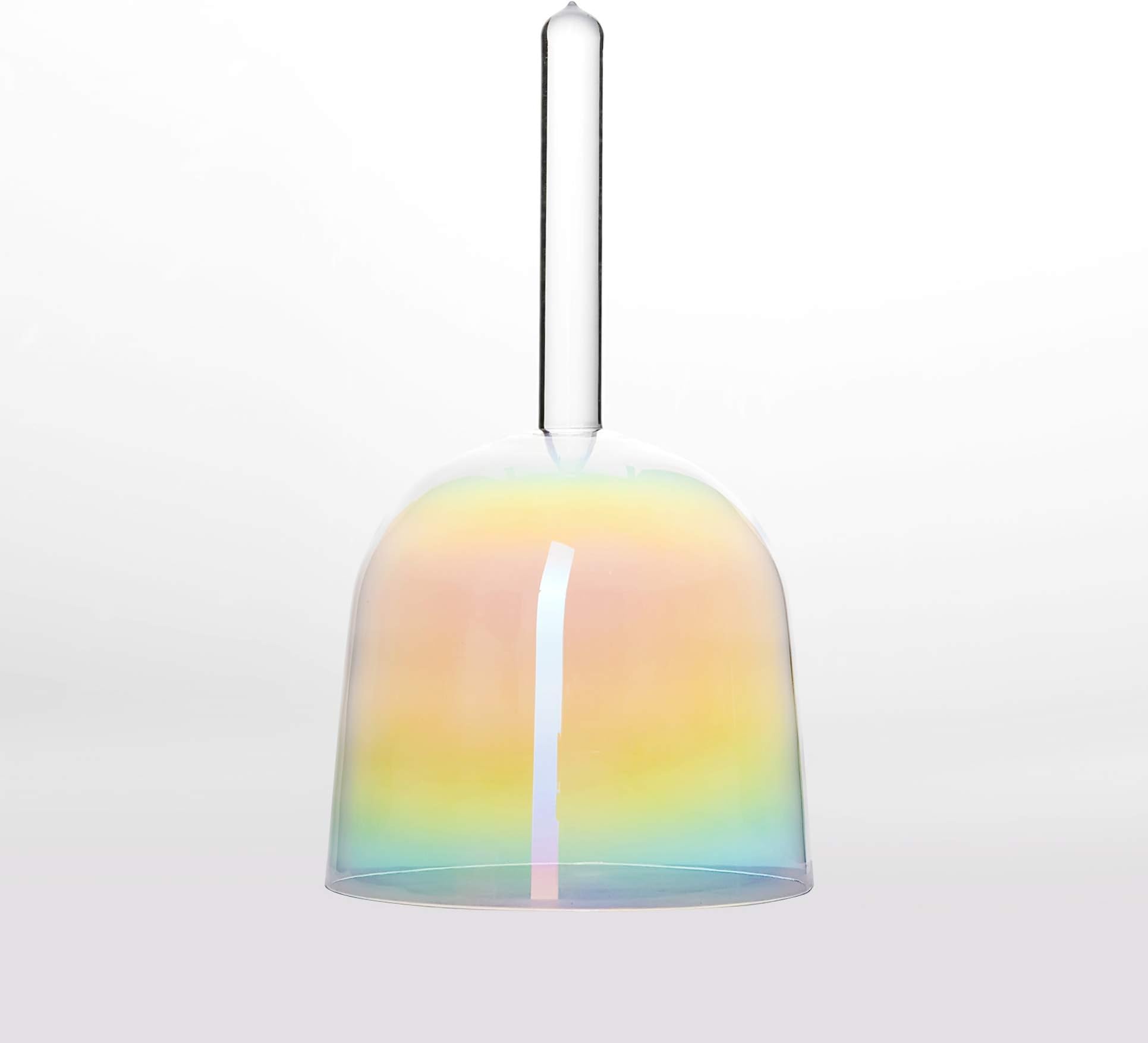 Cosmic Light Quartz Crystal Singing Bowl With Handle Note B 4th Octave 12.5cm