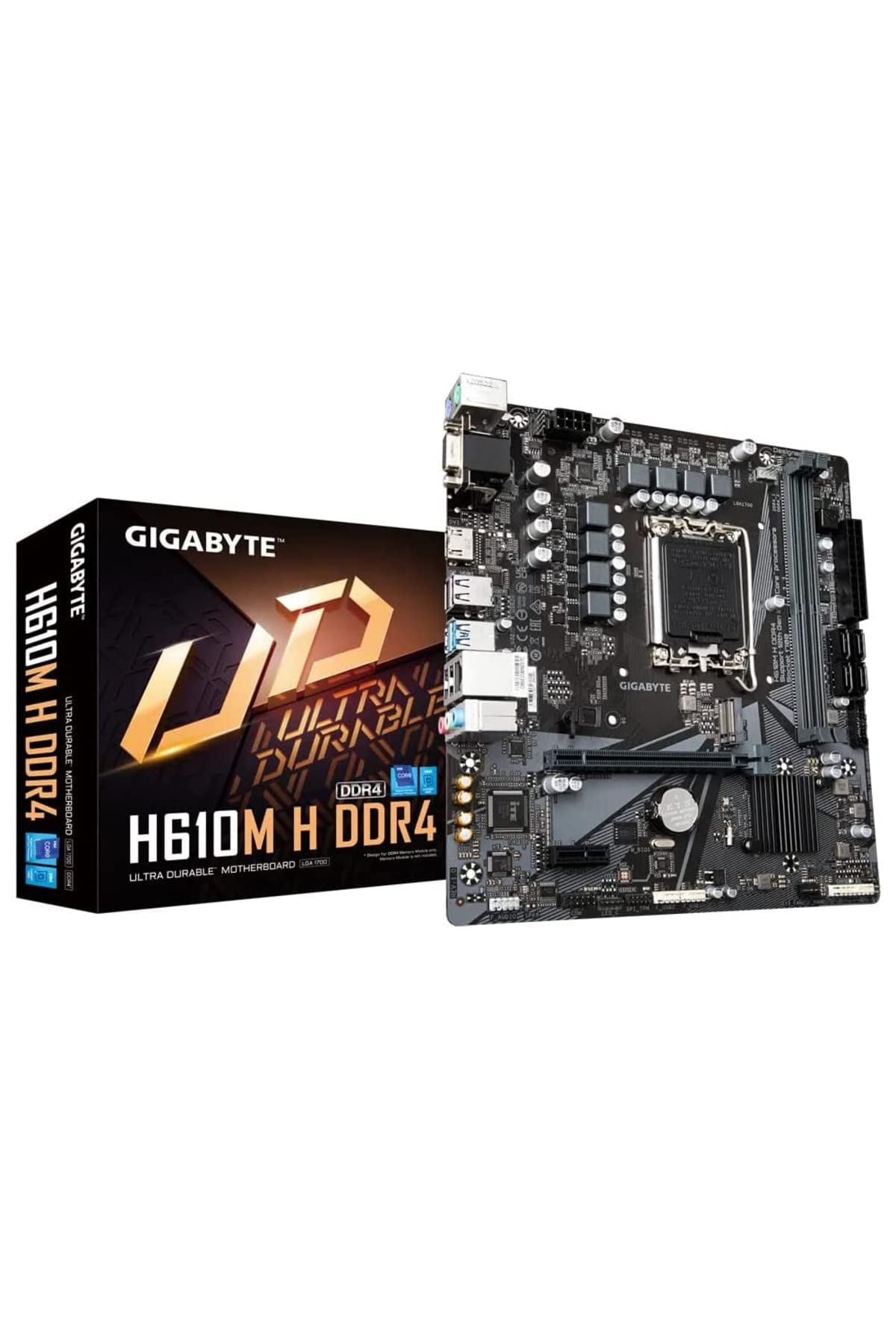 Gigabyte H610M H DDR4 (Socket LGA1700) Micro ATX Motherboard
