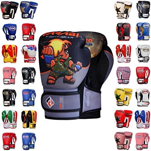Farabi Boxing Gloves Kids Junior Muay Thai Kick Boxing Training MMA Punching Bag