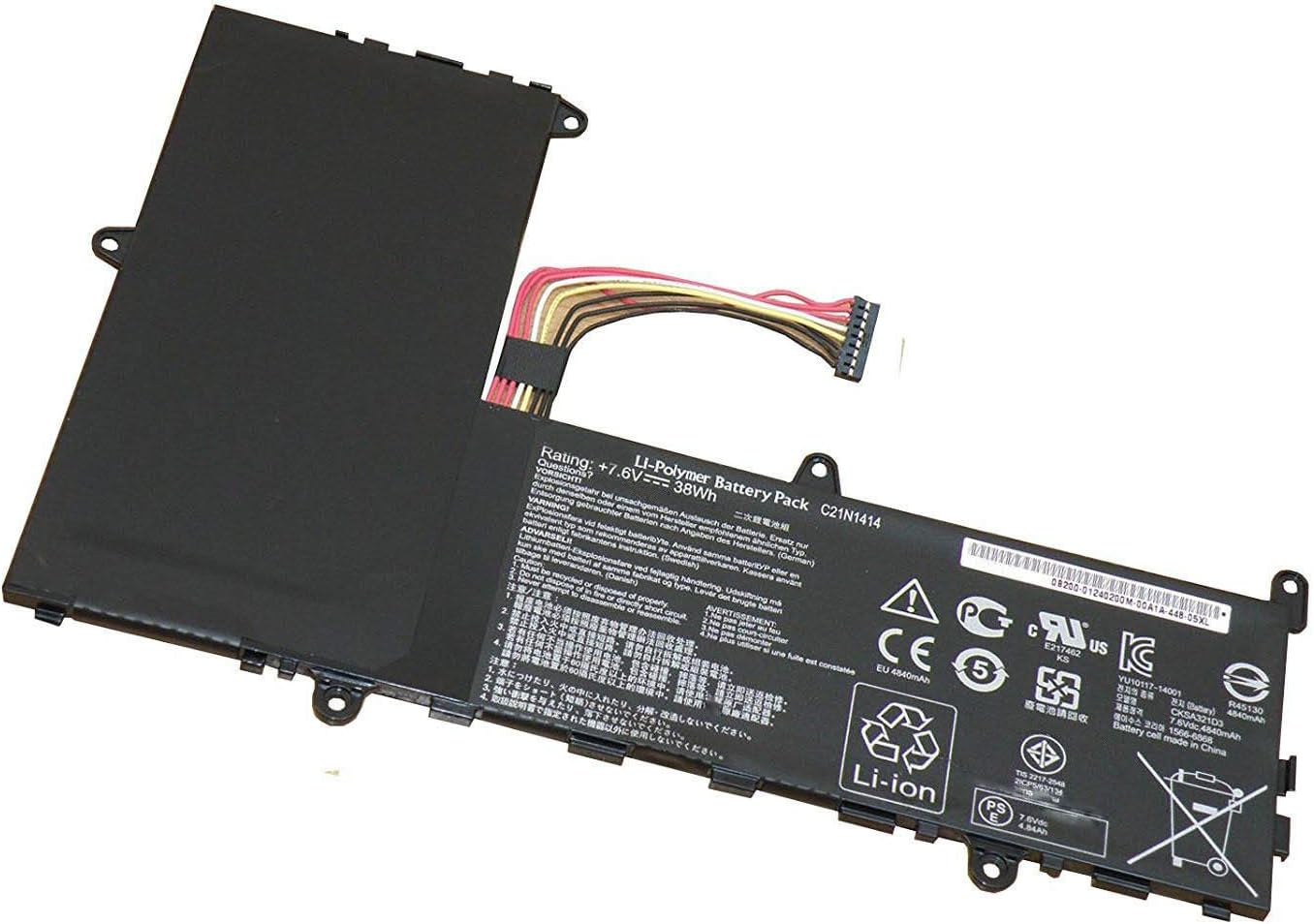 C21N1414 C21PQ91 CKSE321D1 Laptop Battery Replacement for ASUS EeeBook X205T X205TA X205TA-BING-FD015B X205TA3735 F205TA F205TA-1A F205TA-1B 11.6"(7.6V 38wh)