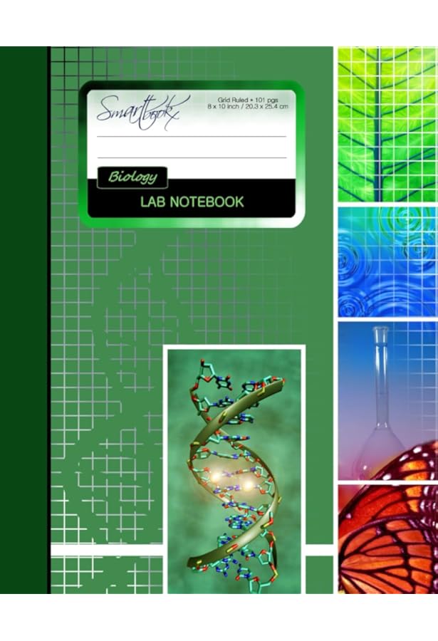 25" Grid Format), Laboratory Notebook Quad Ruled Science Lab - View #5