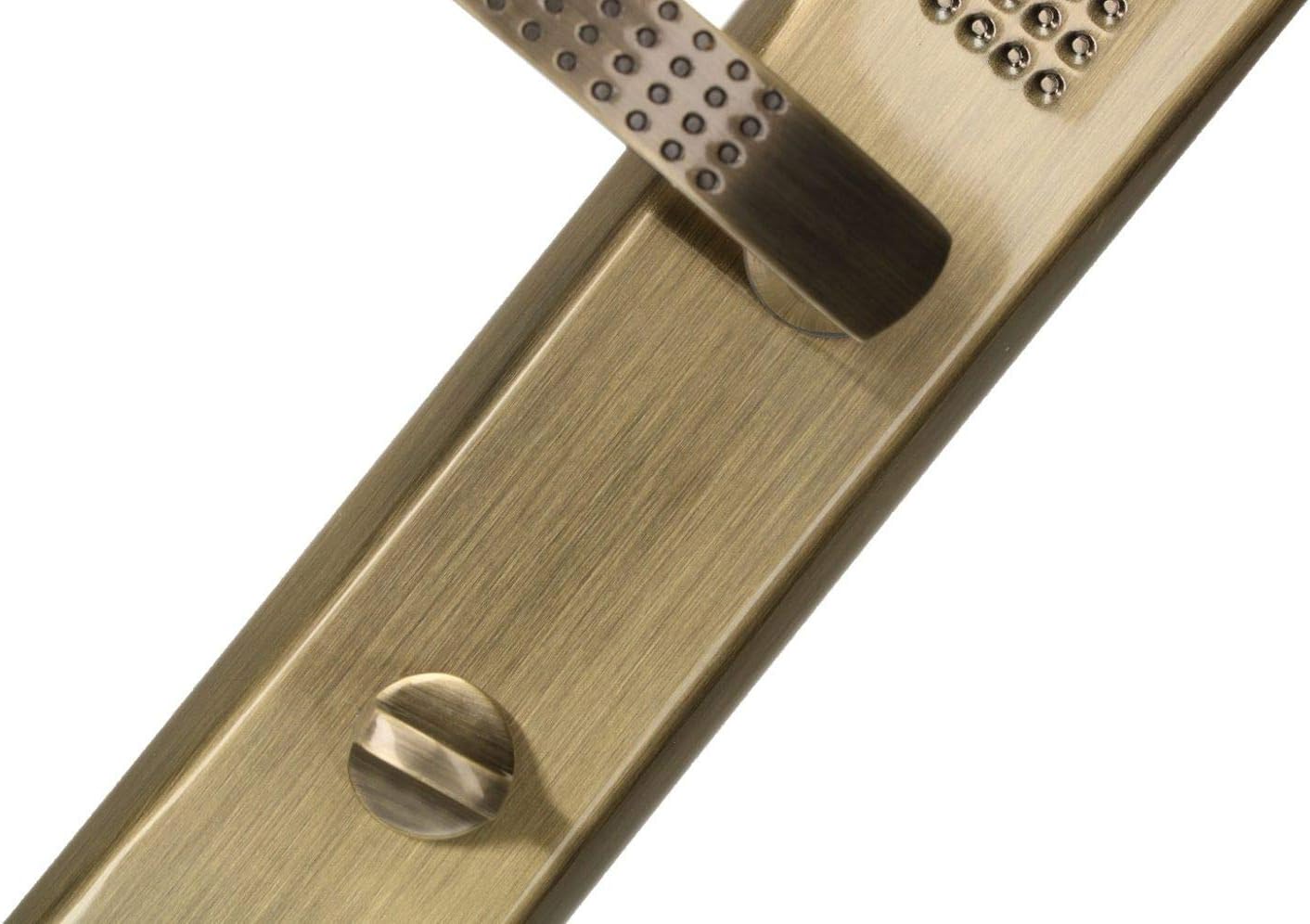 KOTARBAU Türdrücker 72 mm PZ Türgriff Patin Türbeschlag Türklinke