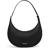 BOSTANTEN Crescent Shoulder Bag Vegan Leather Purses for Women Trendy Crossbody Clutch Hobo Handbag Adjustable Strap