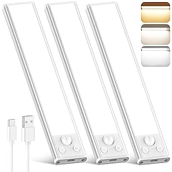 Under Cabinet Lights, 68-LED Rechargeable Battery