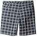 Haggar mens Cool 18 Classic Fit Expandable Waist Short Casual Shorts, Button Navy, 46