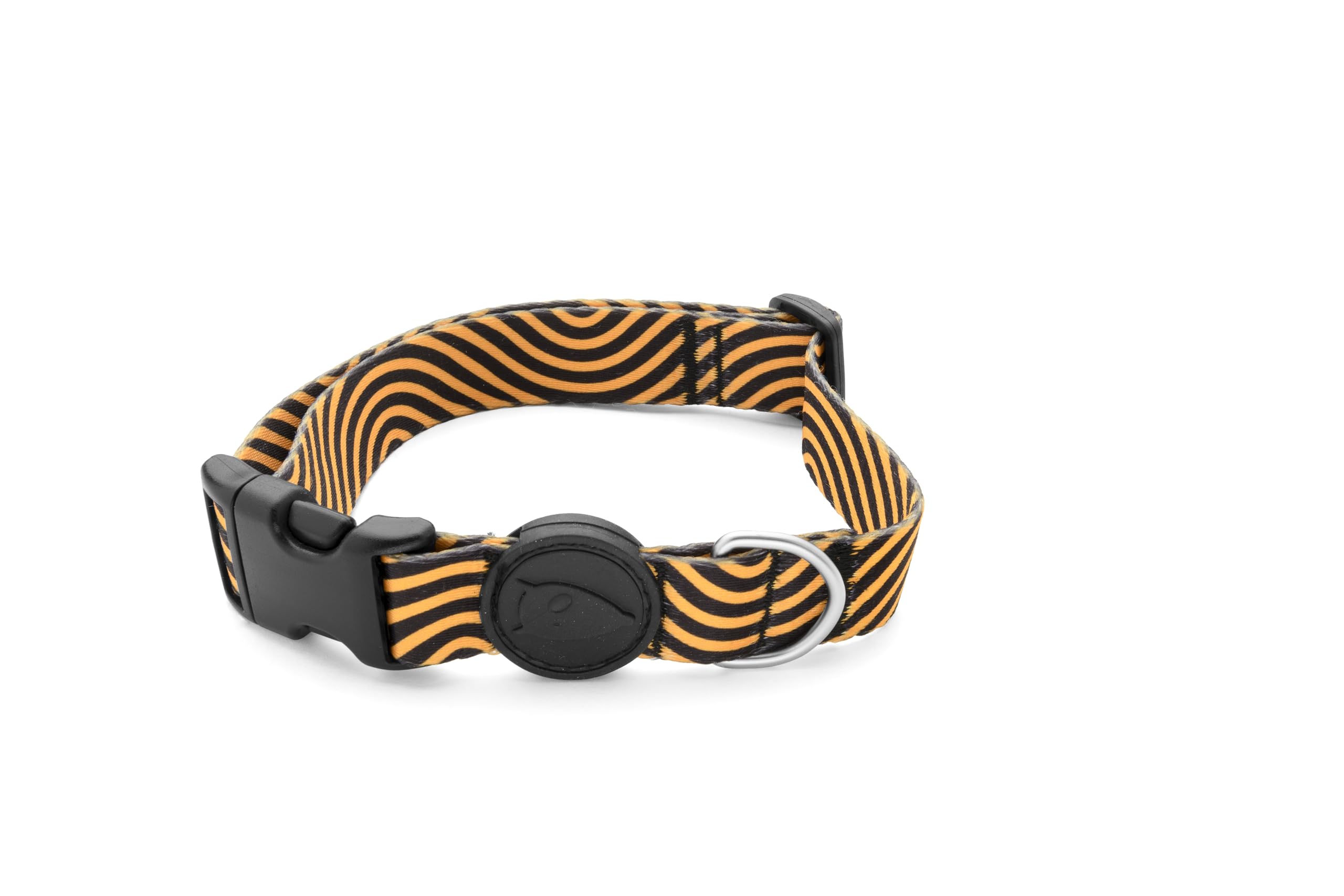 MORSO® Dog Collar, S, Yellow/Orange and Black