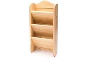 Fox Run 4057 Letter and Key Rack, Wood