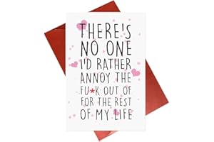 Funny Anniversary Cards For Him Her Husband Wife Boyfriend Girlfriend
