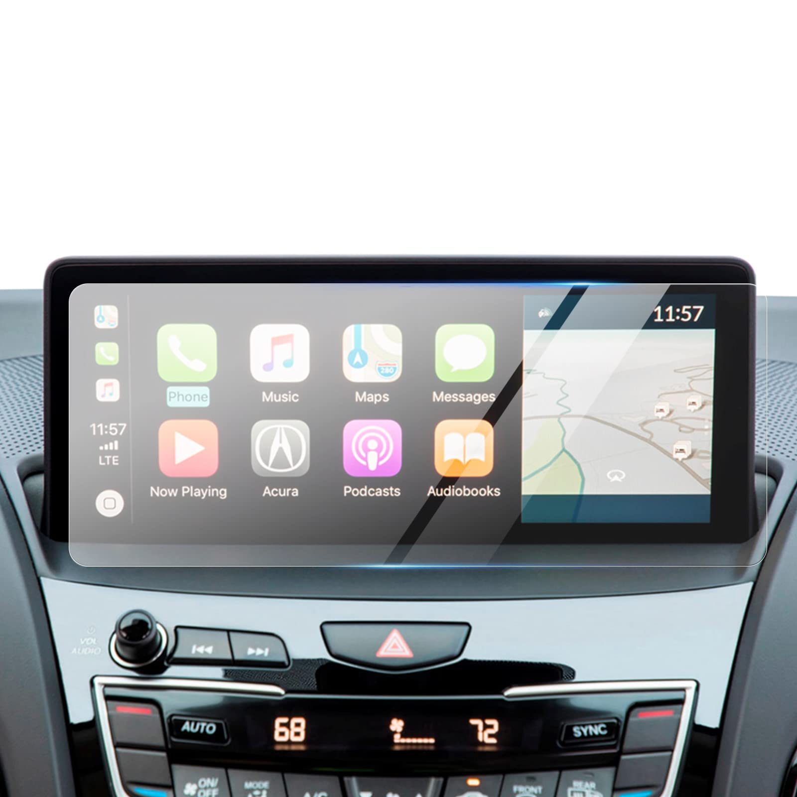 Photo 1 of [Upgrade]Karltys Acura RDX 2019-2025 Screen Protector[No Glare & Fingerprint] for 10.2-Inch Touchscreen, 9H Hardness Tempered Glass Accessories, Car Display Screen Cover Anti Fingerprint Anti Scratch