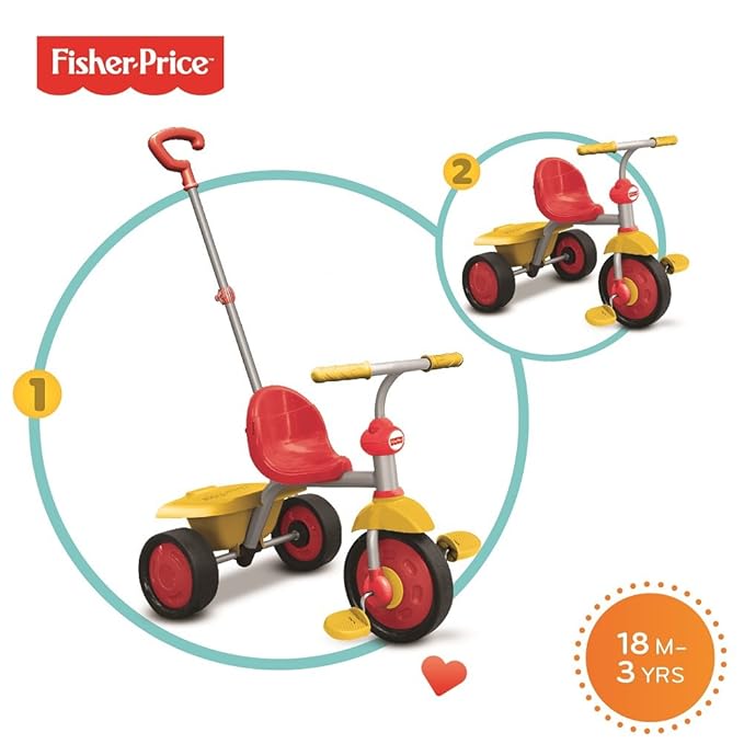 Fisher-Price 335-0533 - Dreiräder Glee, rot