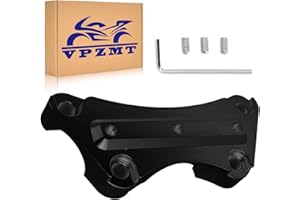 VPZMT Anti-Slip1'' Top Clamp Handlebar Risers Fit for Harley Touring Electra Glide/Road Glide/Street Glide/Road King 1997-202