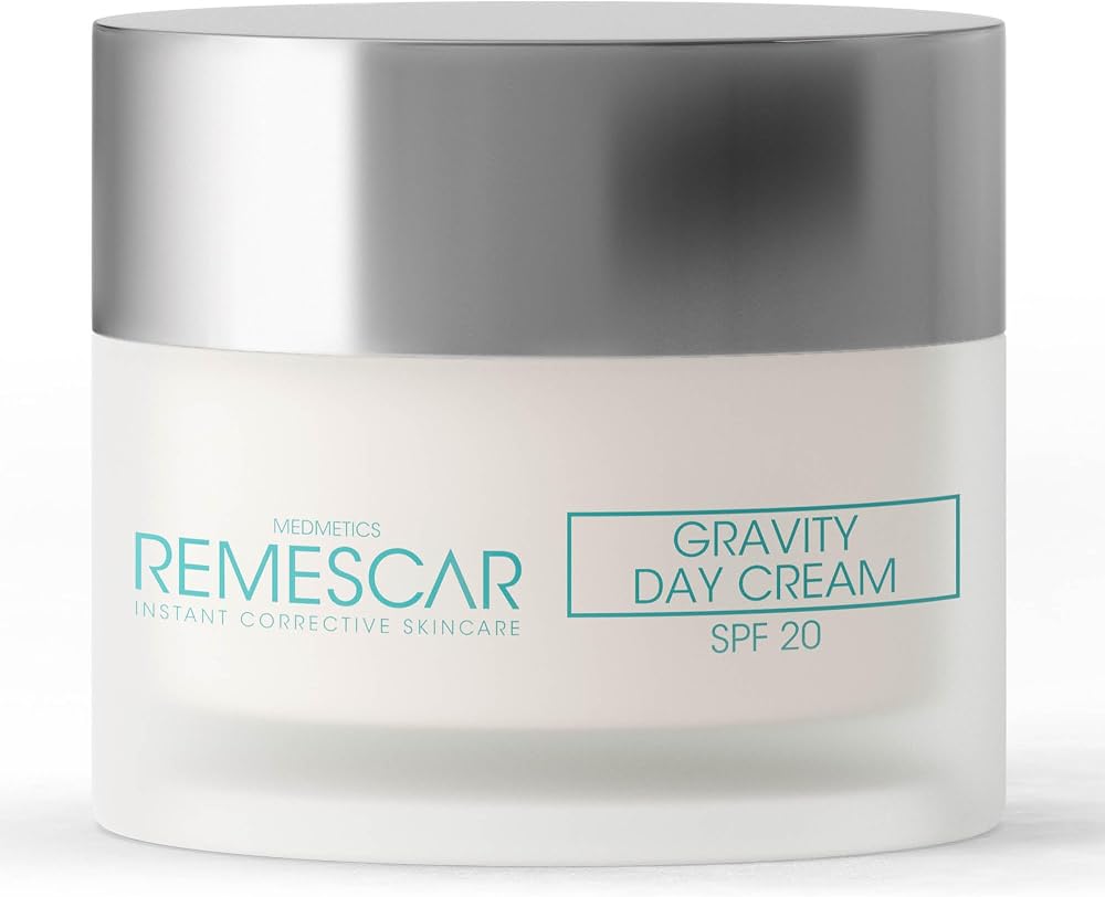 Remescar Gravity Day Cream SPF20 50ml - Firmer Skin, Boosts Collagen & Elastin,