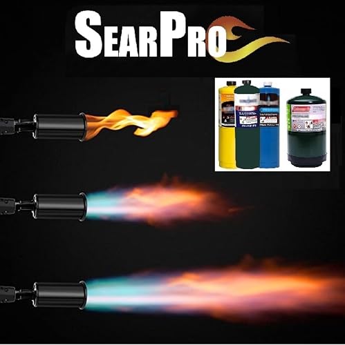Cooking Torch Lighter With Adjustable Flame | Propane Torch For BBQ, Searing, Grilling, Crafts