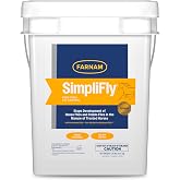 Equicare Simplifly with Larvastop, 20 Pound | Daily Supplement,EPA Approved Palatable Pellets, Prevents Stable Flies in Manure and Break and Prevents the Fly Life Cycle