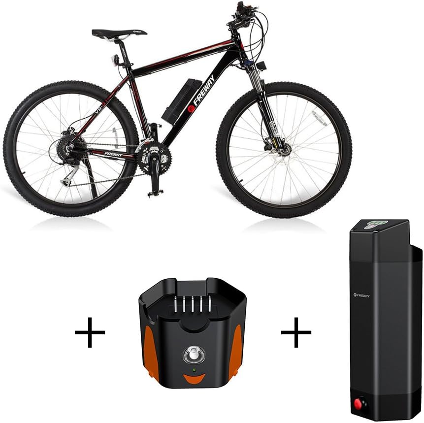 Amazon.com: Freway 27 Bicicleta para montaña con motor eléctrico y batería  de litio con asistente de pedal de velocidad: Sports \u0026 Outdoors