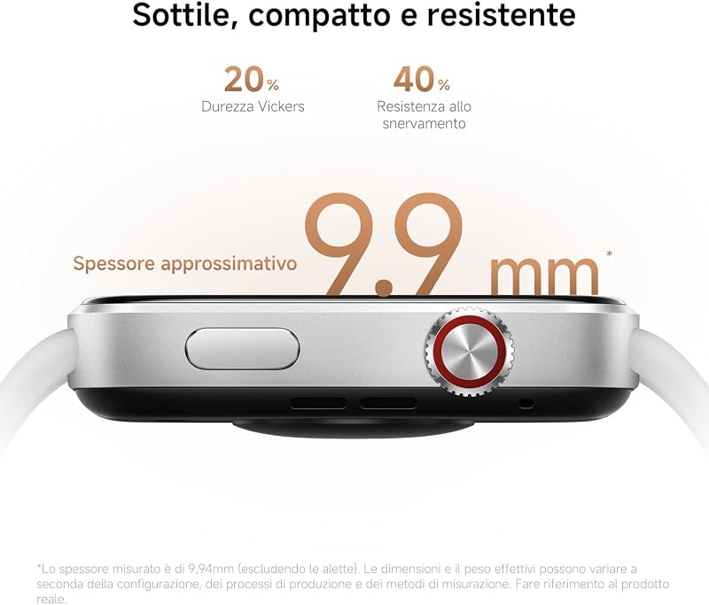 Redmi Watch 6, Smartwatch Uomo Donna, Batteria 24 Giorno, Nero