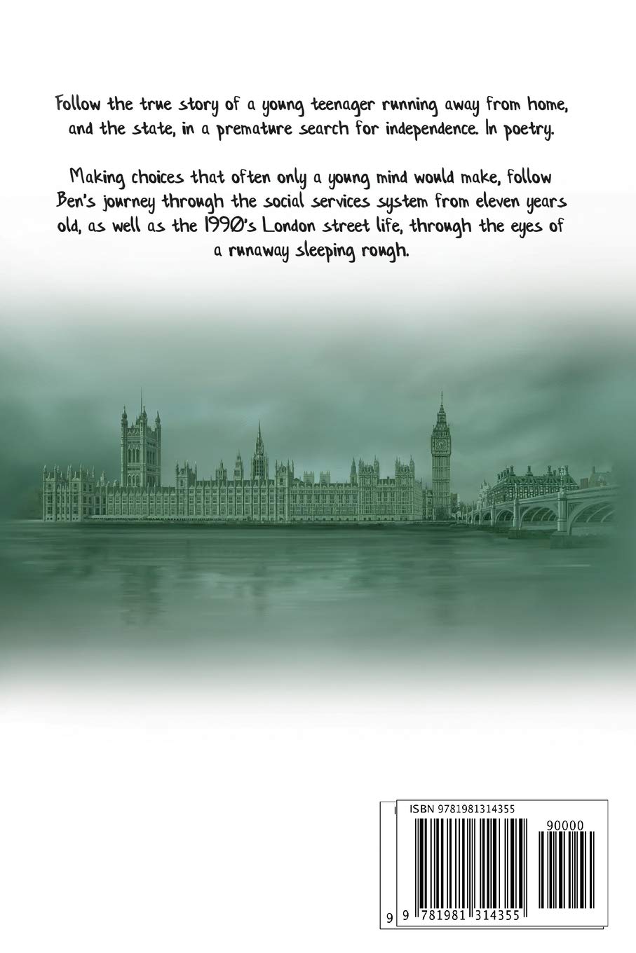 Poems From A Runaway A True Story Westwood Ben Paterson Neil 9781981314355 Amazon Com Books