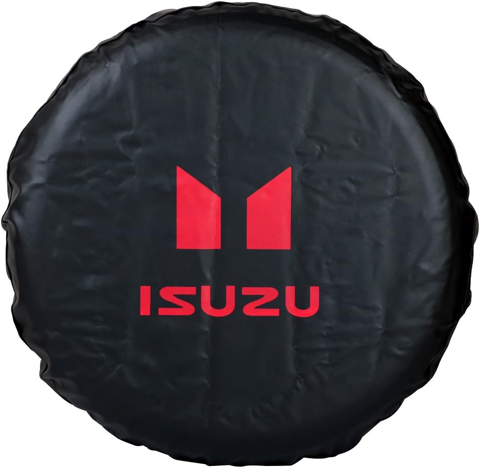 Moonet R15 Spare Wheel Tire Cover for Isuzu Rodeo Amigo P235/75R15