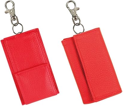 Amazon Co Jp パッと鍵が取り出せる ランドセル用 リール付き キーケース キーホルダー 防犯 鍵の紛失対策に レッド 車 バイク
