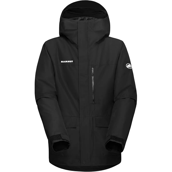 Mammut Stoney HS Jacket - Men's Black/White Small at Amazon Men's