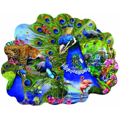 Proud Peacock 1000 pc Jigsaw Puzzle
