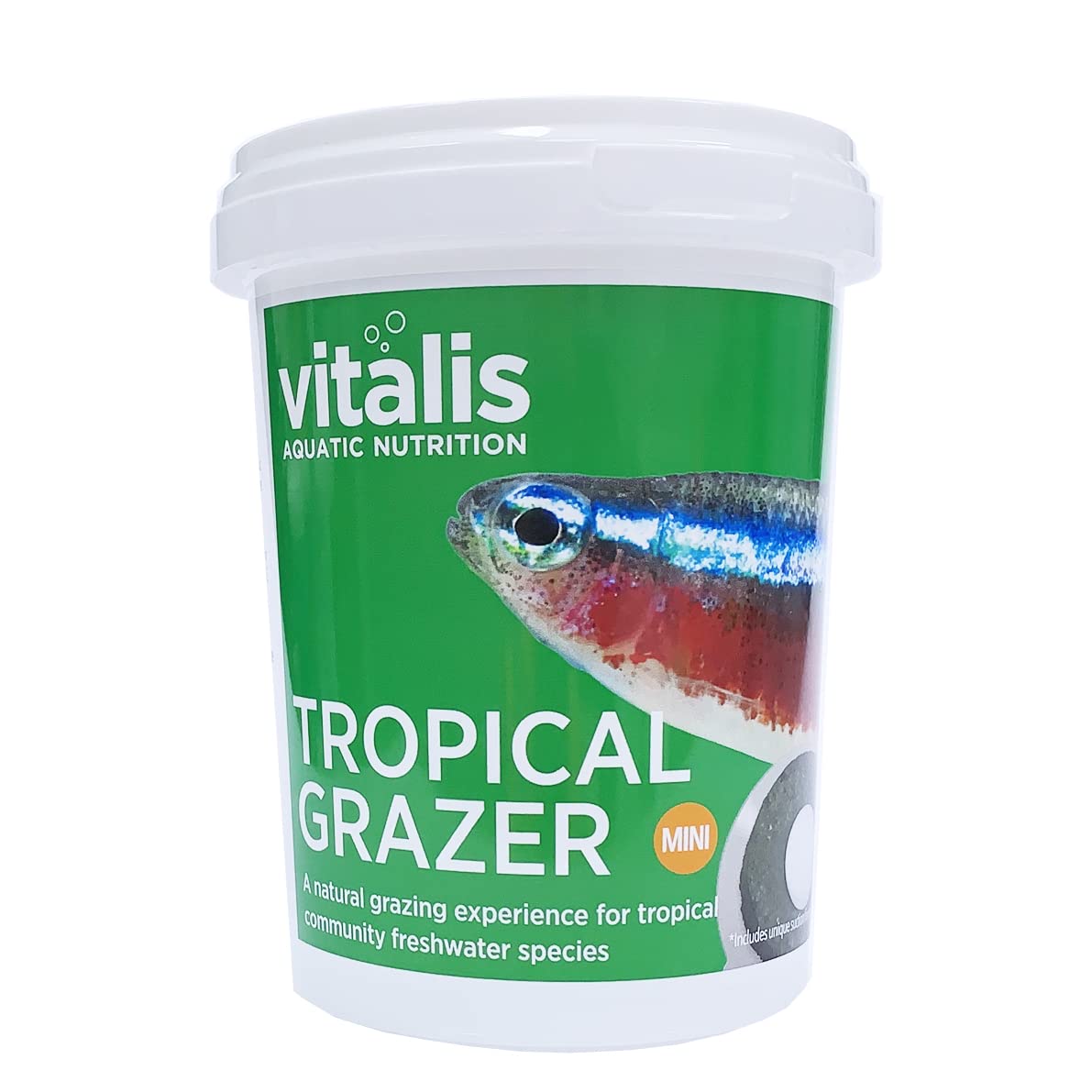 Vitalis Tropical Grazer Mini 240g Fish Food
