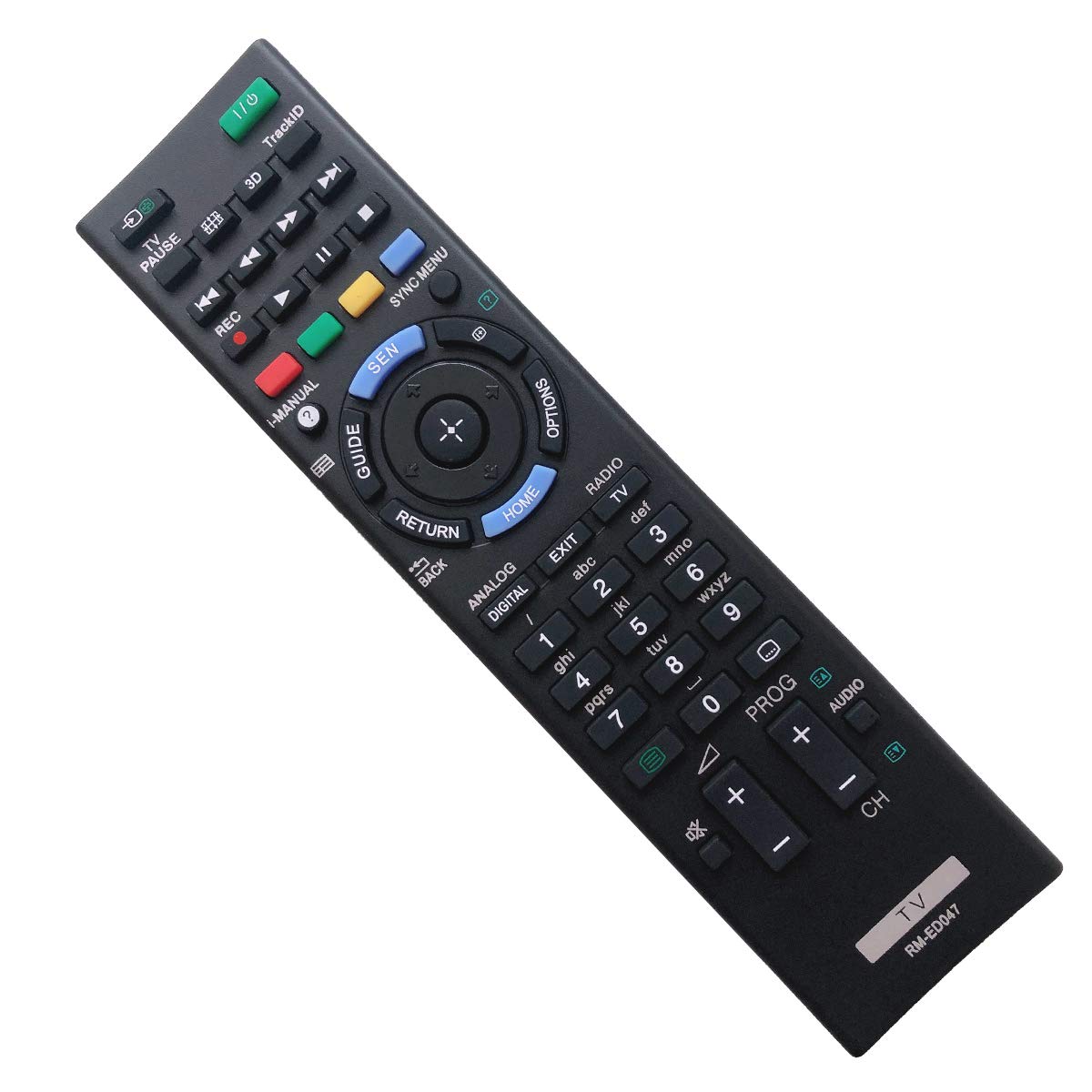 EAESE Replacement TV Remote Control RM-ED047 Remote for Bravia TV Smart TV RM-ED050 RM-ED060 RM-ED061 KDL-32R300B KDL-46BX421 KDL-32BX321 KDL-32BX421 KDL-40BX420 - No Setup Required