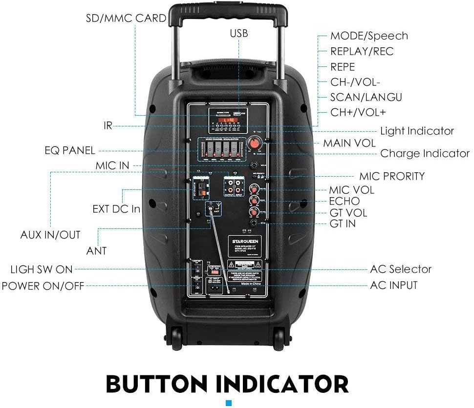 starqueen portable speaker