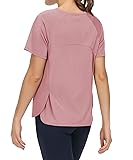 THE GYM PEOPLE Women's Short Sleeve Workout Shirts