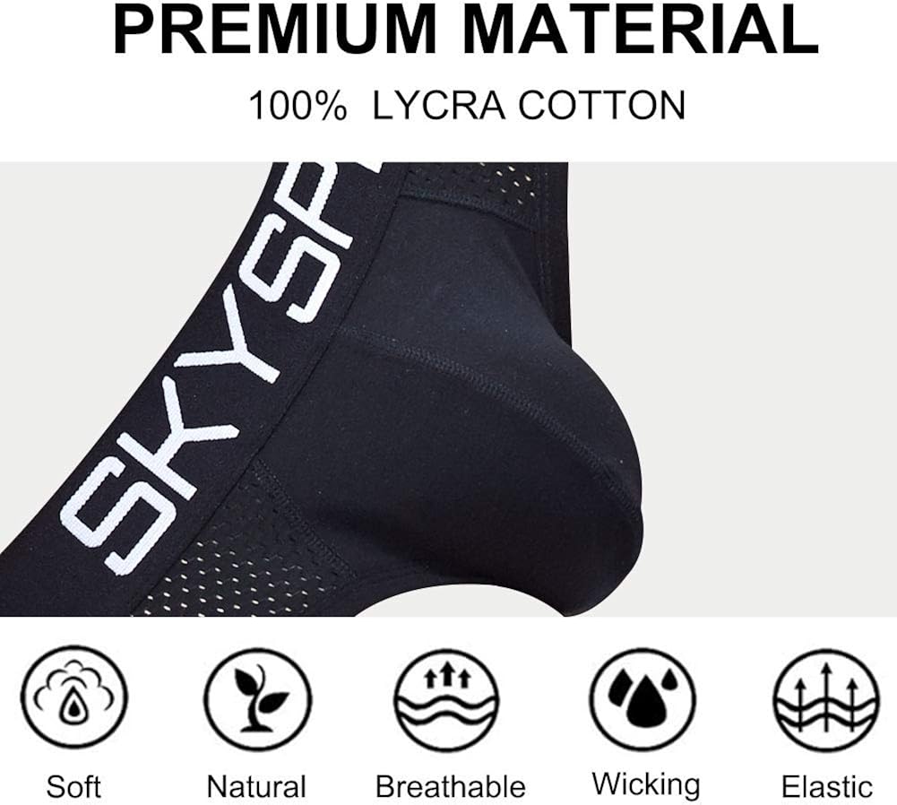 SKYSPER Men's Jockstrap Athletic Supporter Underwear Gym Strap Brief at  Men’s Clothing store