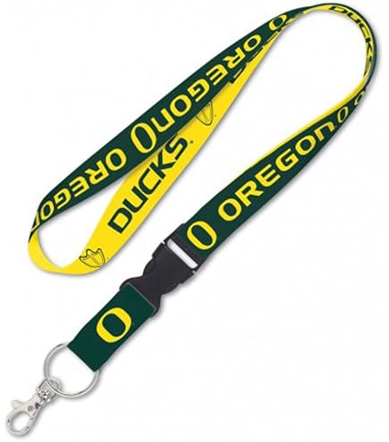 Aminco NCAA Baylor Bears Reversible Team Lanyard | 22-Inch Breakaway Safety Lanyard With Key Ring - School & Work ID Holder - View #11