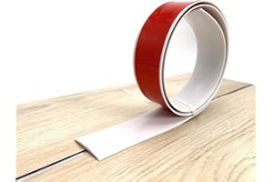 Floor Transition Strip, Self Adhesive Laminate Floor Cover Strips, 1.57" Flat Vinyl Flooring Transitions Strip for Tile, Wood