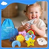 teytoy Sensory Bean Bag Toys 10 Texture Fidget Weather Theme Set view 8