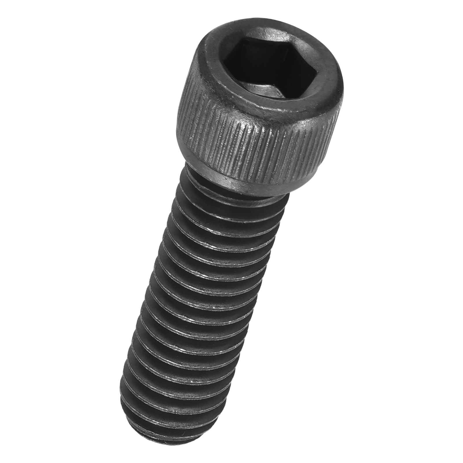 Kozelo 25pcs Socket Head Cap Screws - [5/16"-18 x 1"] UNC 304 Stainless Steel Allen Socket Drive for Electrical Motor 3D Printing Fan Engine Replacement Use, Black