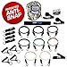 Bodylastics STRONG MAN, Stackable Resistance Bands Sets - Each Set includes Top Quality ANTI-SNAP exercise tubes, heavy Duty Components: Anchors/Handles/Ankle Straps, and exercise training resources.