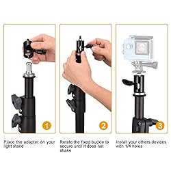2PCS Rapid Adapter Convert with 1/4" Screw, UTEBIT
