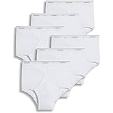 Jockey Men's Underwear Big Man Classic Brief - 6 Pack