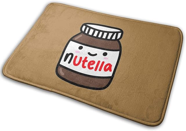 Teijweteijt Zerbino Nutella Divertente Interno Benvenuto Home Decor Zerbini Assorbenti Tappeto Tappeto Amazon It Casa E Cucina