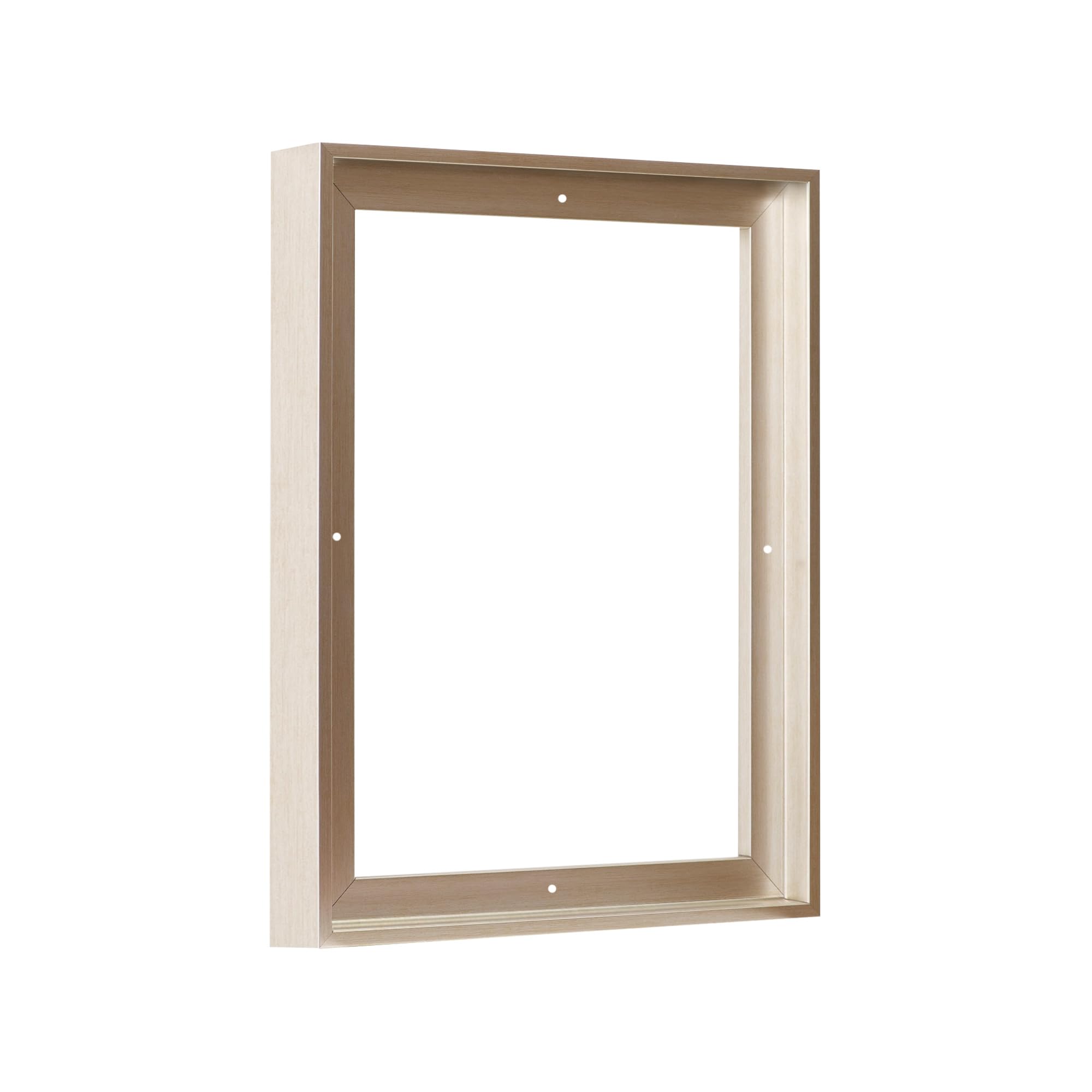 Photo 1 of Pixy Canvas Floater Frame 11x14 for 1-1/4 (1.25) inch Deep Canvas Paintings/Canvas Prints/Wood Canvas Panels/Wall Art/Wall Decor/Home Decor/Artwork (Champagne, 11 x 14 inch, Portrait)