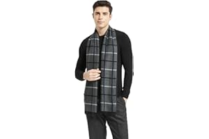Fashion Mens Scarf Winter Cashmere Scarves Long Plain Fashion Formal Soft Scarf for Men