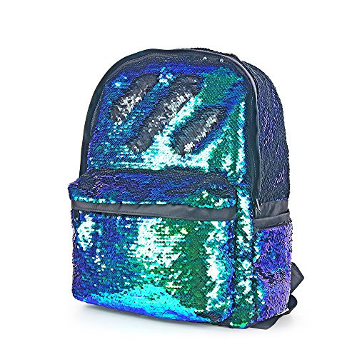 Magic reversible sequin school backpack,sparkly lightwe…
