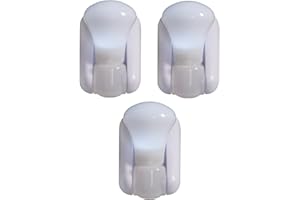 Perfect Life Ideas 3 Pack Battery Operated LED Light Bulbs Peel and Stick Anywhere - Adjustable Portable Lamp No Cords, Wiring, Outlets Needed - Stick up Lights with Mounting Hardware. Brand Tm®