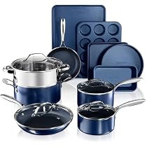 Granitestone 15 Pc Kitchen Pots And Pans Set Non Stick