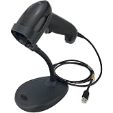 PWR UP Honeywell Voyager Extreme Performance (XP) 1470g Handheld Corded Barcode Scanner (2D, 1D, PDF, Postal), Includes Stand and USB Cable