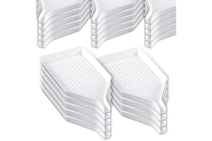 YARRD 24PCS Diamond Art Painting Sorting Trays – 3.8x2.8 Inch Plastic Diamond Art Painting Bead Sorting Trays Organizer Rhinestone Triangle Accessories and Tools for DIY Crafts