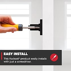 Kwikset Casey Dummy Door Handle, Single Sided Lever