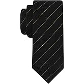 Mantieqingway Cotton Ties for Men, 2.76'' Striped Mens Neckties for Business, Daily Dress, Office, College, Wedding