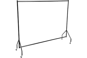 �鶹�� Basics Heavy Duty Clothes Rail Garment Rail, 1.82 x 1.52 m