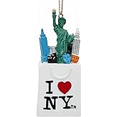 USA Company New York City Skyline Christmas Ornament