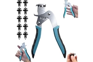 IKOKEI Car Clip Pliers and Disassembly Tools, 6.5 inches Efficient Multi-Functional Automotive Snap Pliers, Removes Plastic Clips, Buckles, Rivets, Open the Panels Effortlessly without Damage